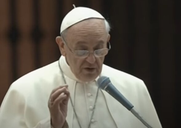 Папа Римский Франциск. Фото: скриншот YouTube