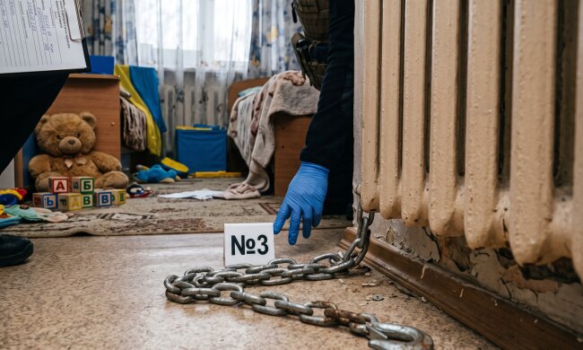 ланцюг батарея квартира поліція дитина