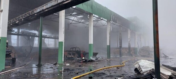 Россияне разбомбили уникальную ТЭЦ. Фото: Telegram