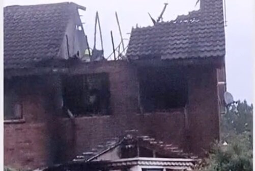 Пожар в Великобритании