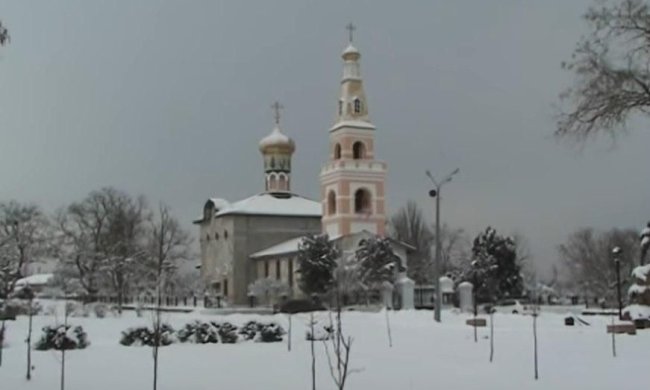 Город Очаков зимой, фото: Скриншот YouTube