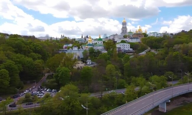 Київ. Фото: скріншот YouTube-відео