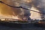 Взрыв в Донецке. Фото: YouTube, скрин