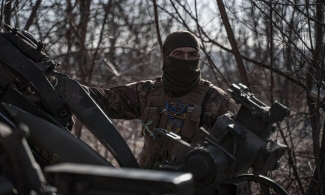 Украинский военный. Фото: Facebook Минобороны Украины