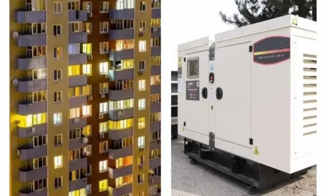 Генератор для багатоповерхівки у Запоріжжі