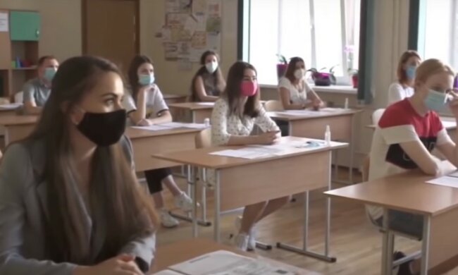 ЗНО в Украине. Фото: ТСН, скрин