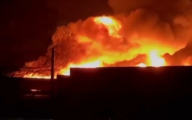 Пожар на россии. Фото: скриншот YouTube-видео