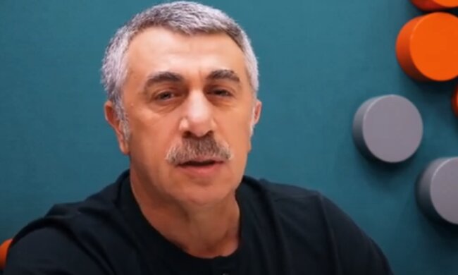 Евгений Комаровский. Фото: скриншот YouTube