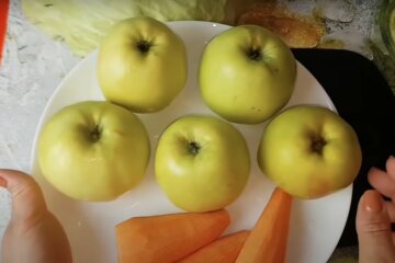 Овочі та фрукти. Фото: YouTube, скрін