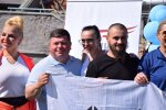 На легендарном стадионе прошел масштабный «Олимпийский час на Подоле»