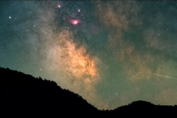 Звездное небо. Фото: YouTube, скрин