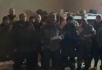 русские мобилизованные. Фото: скриншот Telegram-видео