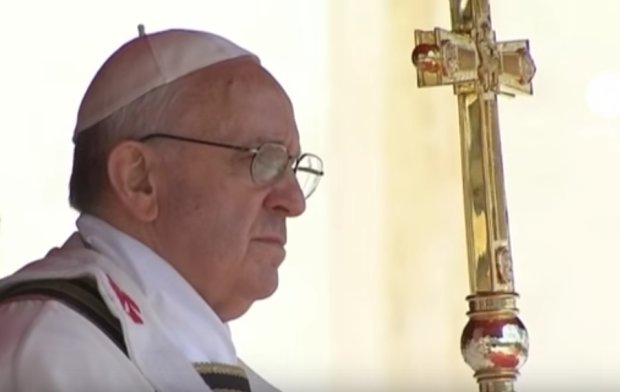 Папа Римский, фото: скриншот с youtube