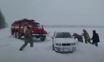 Снегопад. Фото: скриншот YouTube-видео