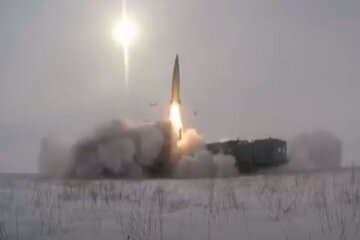 рф запускає ракету "Іскандер". Фото: скріншот YouTube-відео