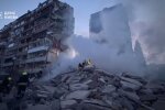 Масований ворожий обстріл. Фото: ДСНС Києва