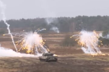 Танк Leopard. Фото: скриншот YouTube-видео