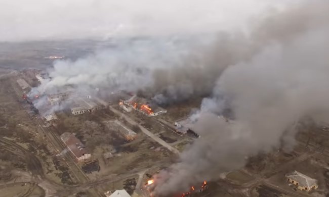 Взрывы в Балаклее. Фото: YouTube, 112.ua