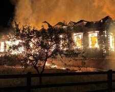 Зруйнована школа в селі Машеве після влучання російського дрона-камікадзе «Герань»