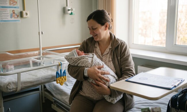 мати немовля пологовий будинок Львів