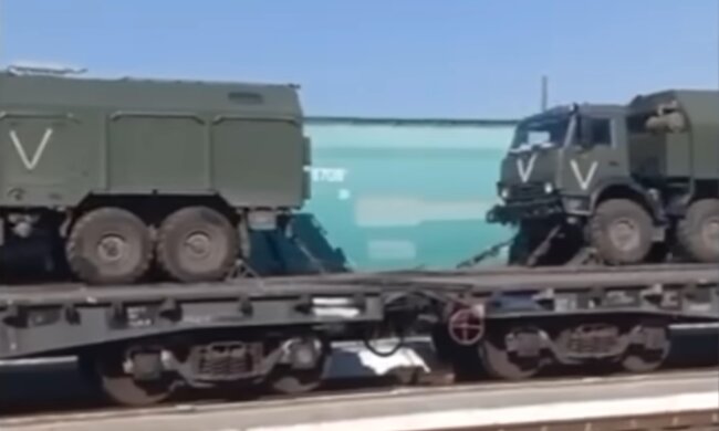Военная техника рф. Фото: скриншот YouTube-видео