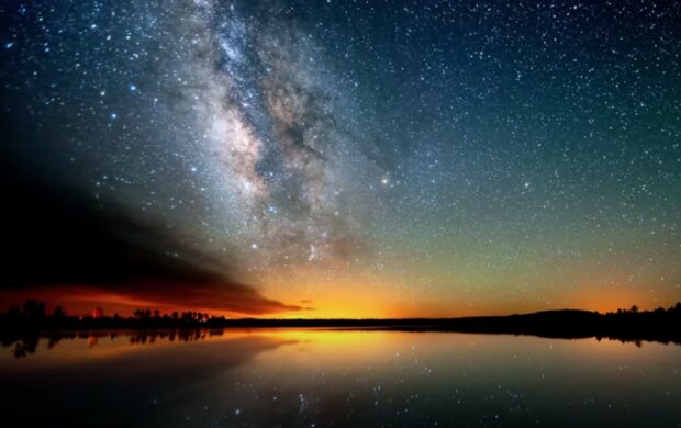 Зоряне небо. Фото: скріншот YouTube