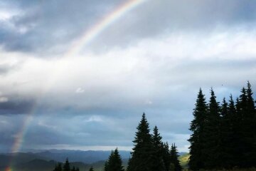 Дожди и солнце. Фото: скриншот Instagram