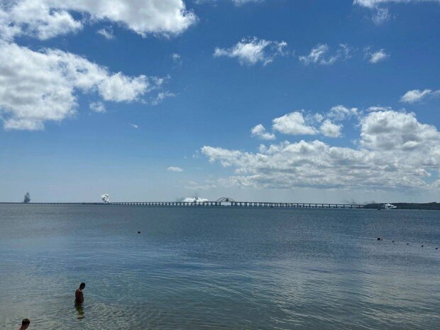 Крымский мост. Фото: Телеграм