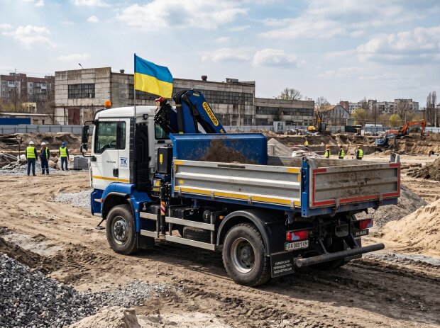 TK-TGM-KM-135 самоскид всюдихід MAN Техкомплект