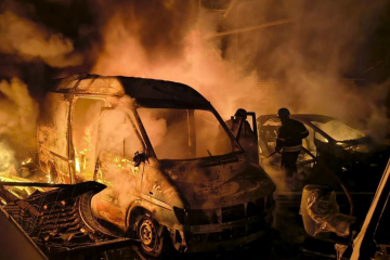 Ворожий удар. Фото: ДСНС