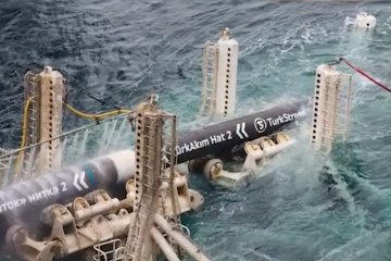 Северный поток-2. Фото: скриншот Youtube