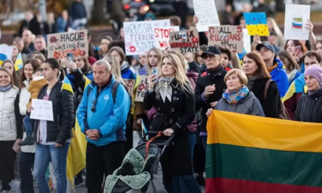 Украинцы в Литве, фото: youtube.com