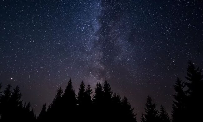 Звездное небо. Фото: скриншот YouTube-видео