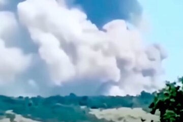 Вибух. Фото: YouTube, скрін