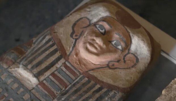 Древнеегипетская мумия. Фото: скриншот YouTube