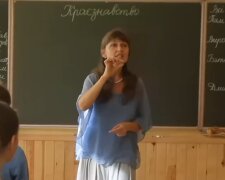 Урок в школі.  Фото: скріншот YouTube-відео