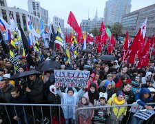 Митинг протеста в Москве. Фото: скриншот YouTube