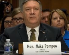 Госсекретарь США Майк Помпео, скриншот YouTube