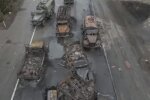 Разбитая техника рф. Фото: скриншот YouTube-видео