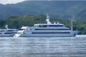 Яхта Петра Порошенко. Фото: скриншот Youtube