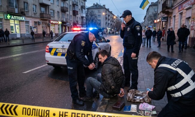 поліція затримання стрілянина