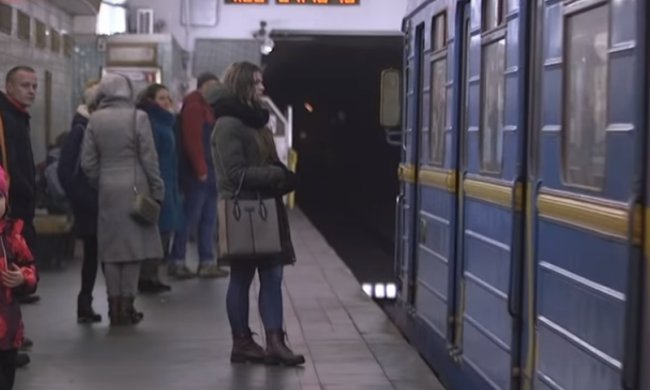 Киевское метро, скриншот YouTube