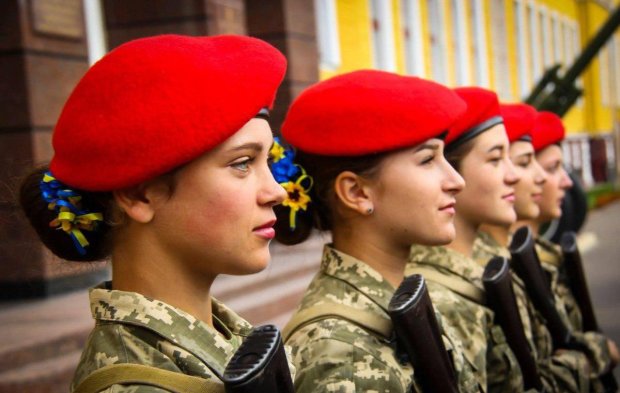 Женщины-военнослужащие в Украине