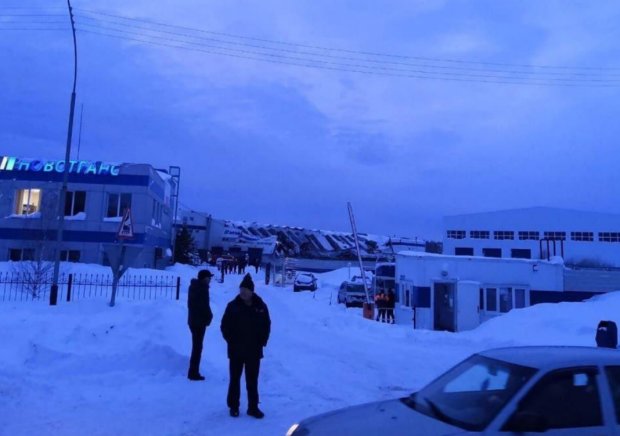 Вагоноремонтный завод рухнул в Кемерово