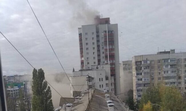 Прилет в белгороде. Фото: Telegram
