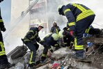 Зруйнований будинок в Умані. Фото: ДСНС України