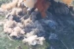 Взрыв. Фото: скриншот Telegram-видео
