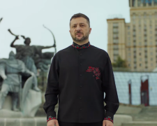 Президент Украины Владимир Зеленский, обращение..  Фото: Telegram