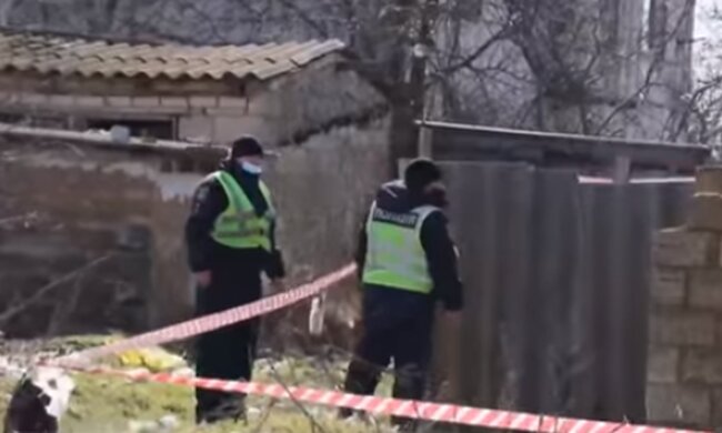 Поліція на місці злочину. Фото: скріншот YouTube-відео