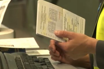 Заробитчане, пограничный контроль. Фото: скрин 112 канал